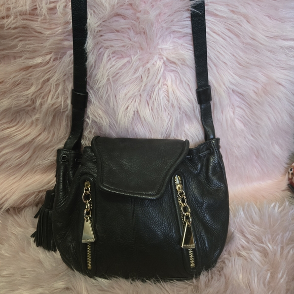 See By Chloe Black Leather Crossbody Bag with Gold Accents - Picture 6 of 7